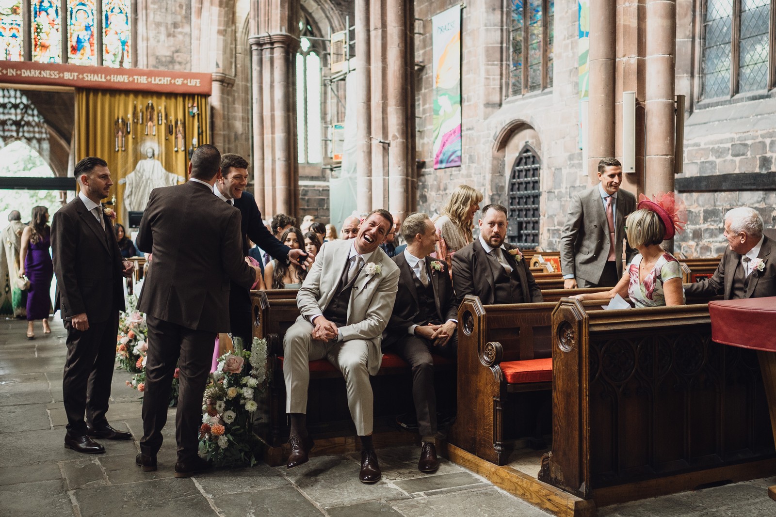 Katie & Joe’s Joyous Summer Wedding at Combermere Abbey