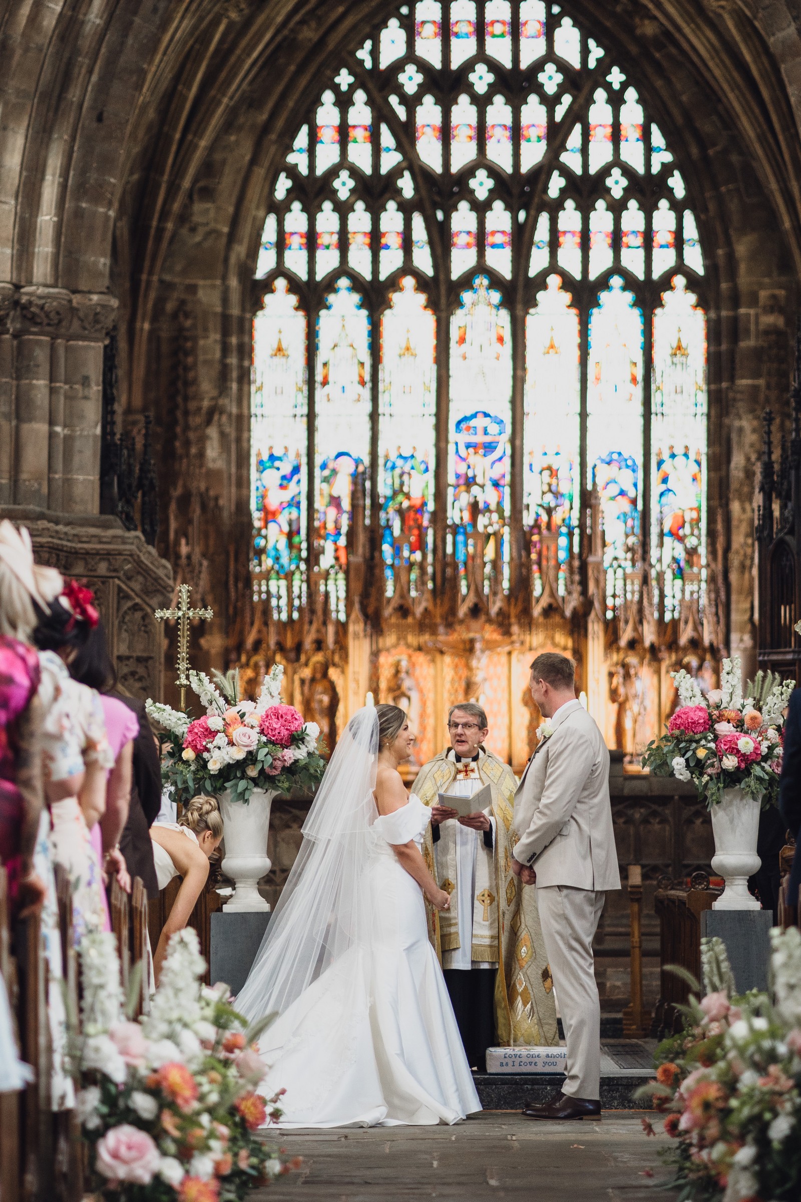 Katie & Joe’s Joyous Summer Wedding at Combermere Abbey