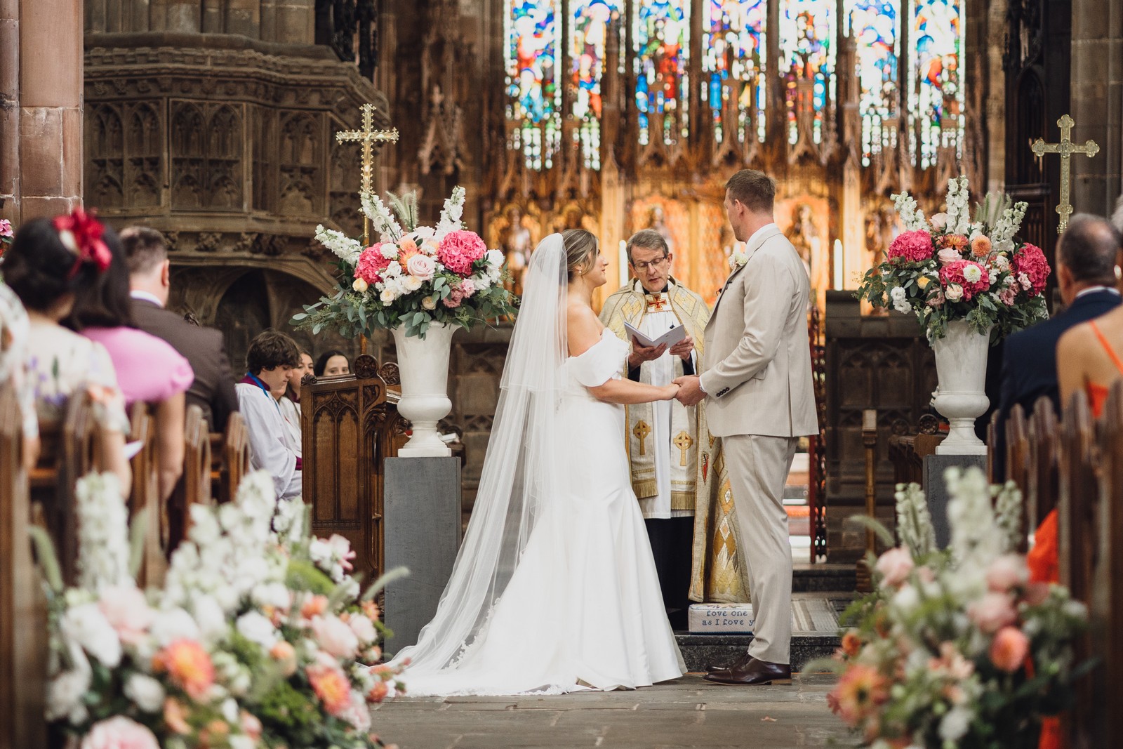 Katie & Joe’s Joyous Summer Wedding at Combermere Abbey