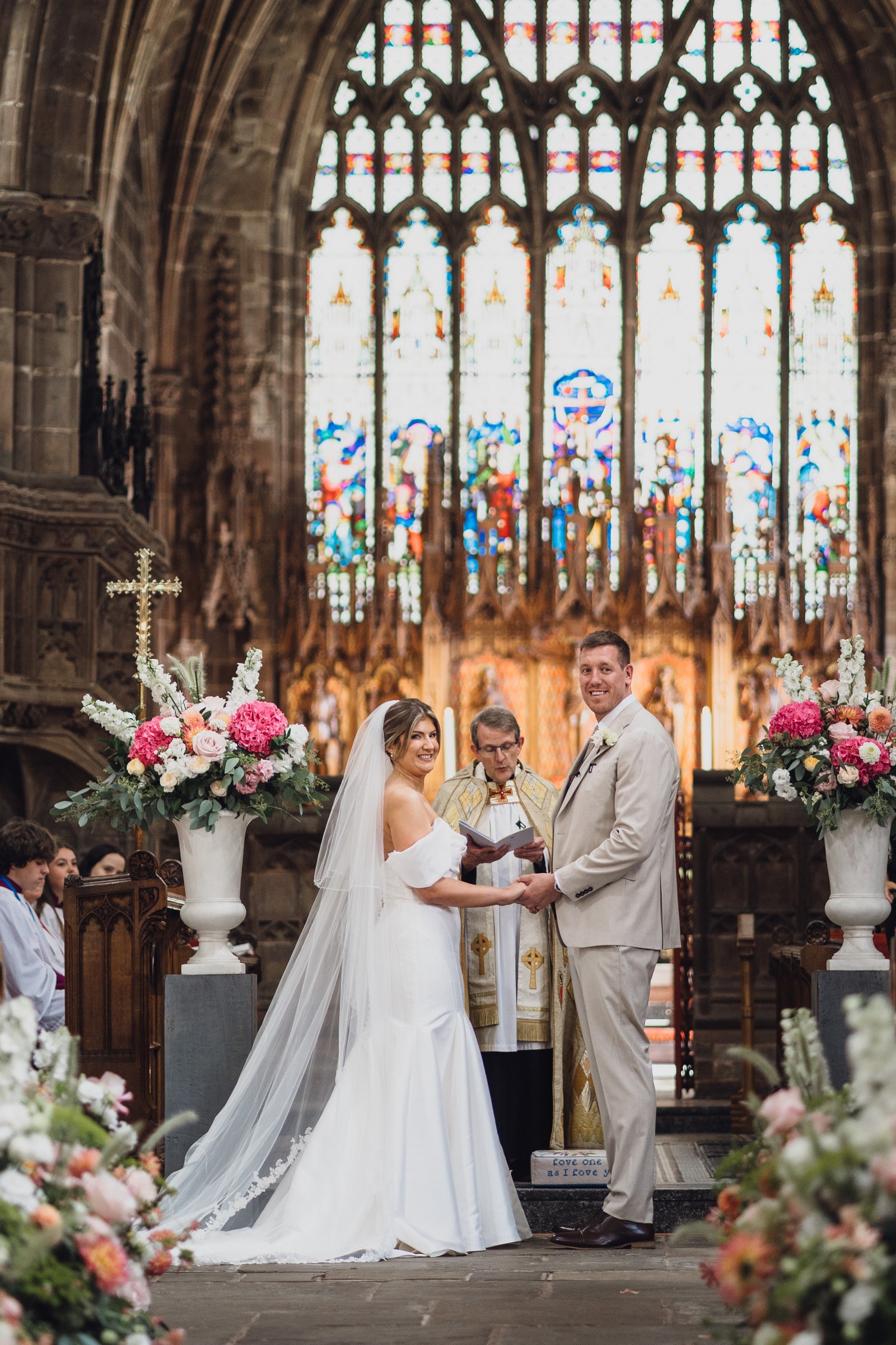 Katie & Joe’s Joyous Summer Wedding at Combermere Abbey