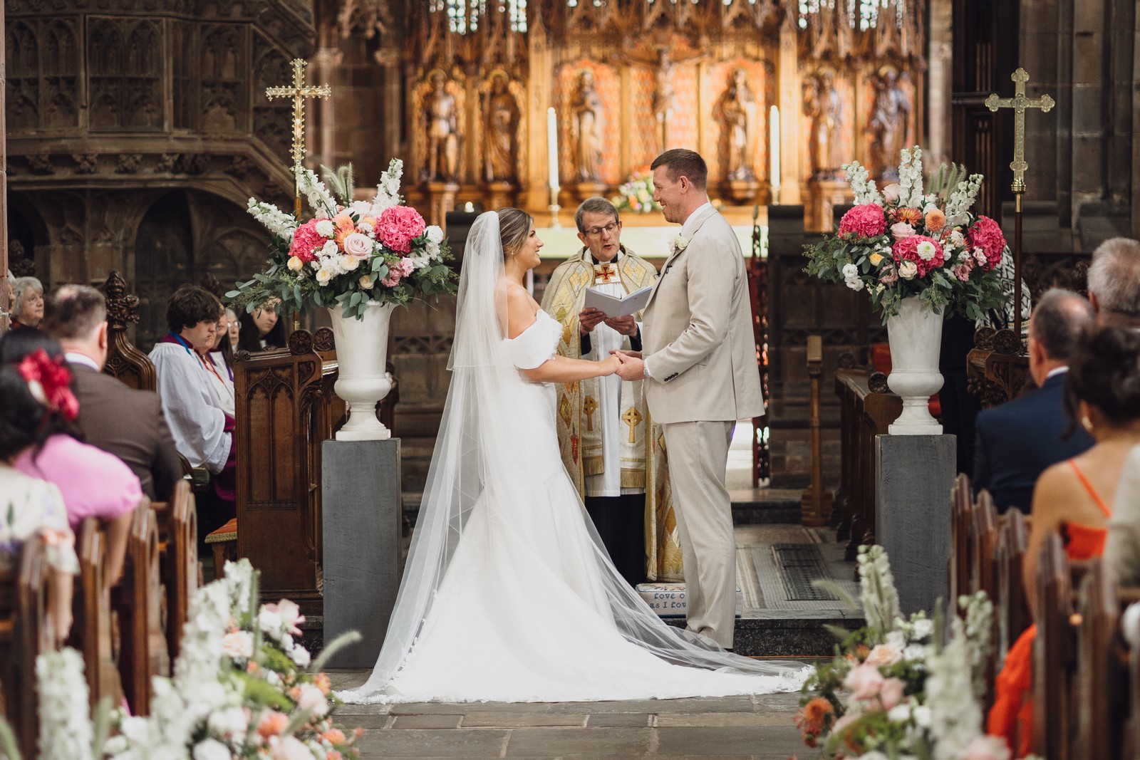 Katie & Joe’s Joyous Summer Wedding at Combermere Abbey