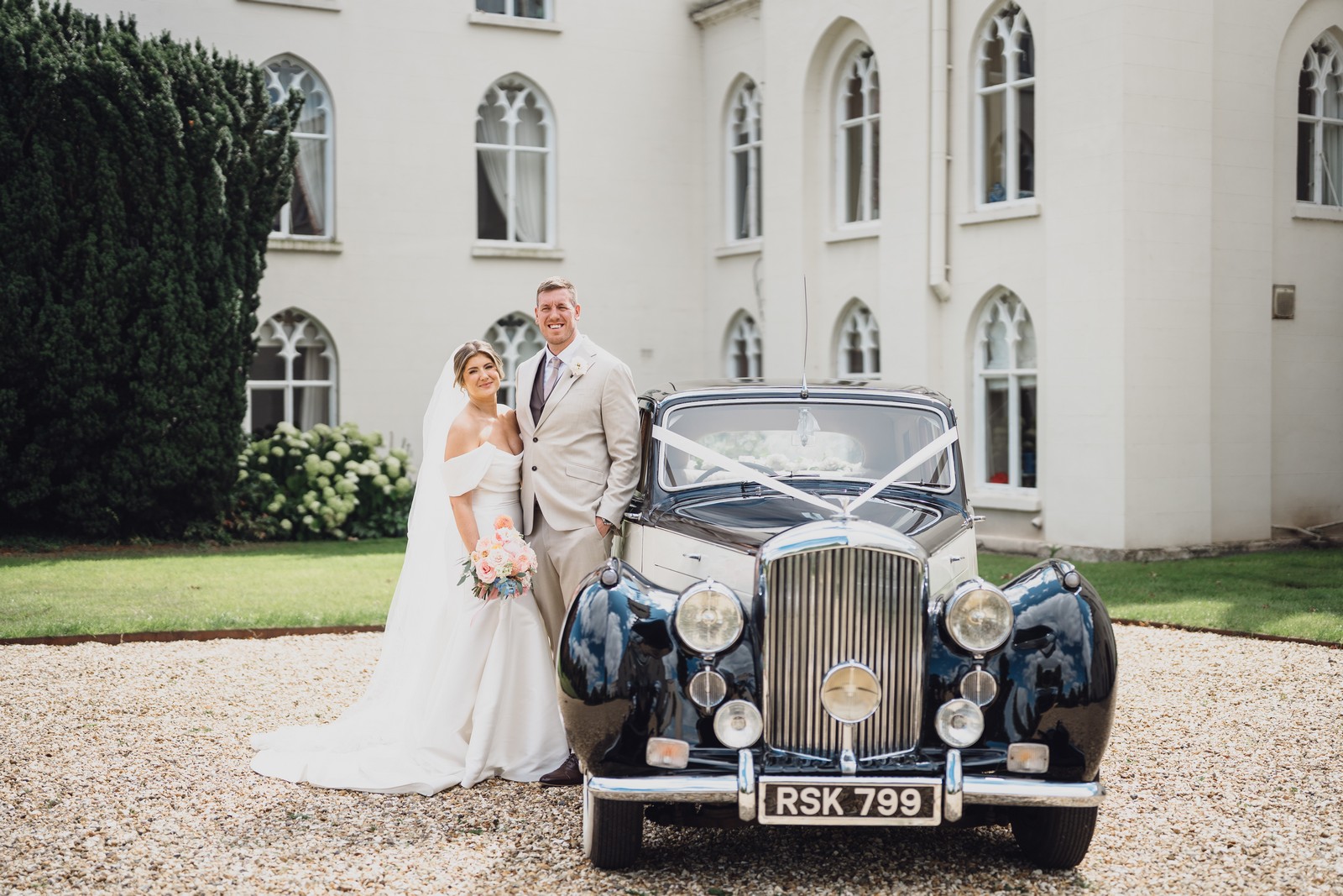 Katie & Joe’s Joyous Summer Wedding at Combermere Abbey