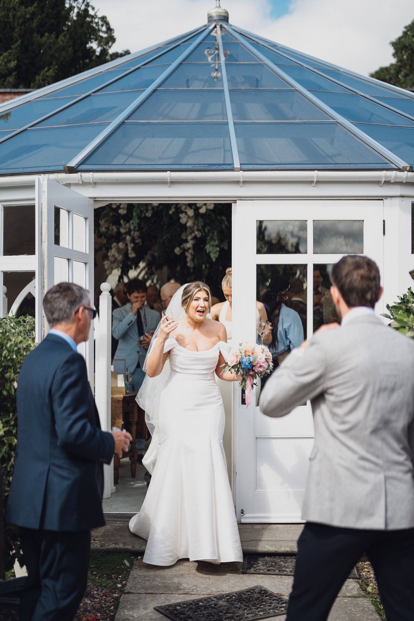 Katie & Joe’s Joyous Summer Wedding at Combermere Abbey