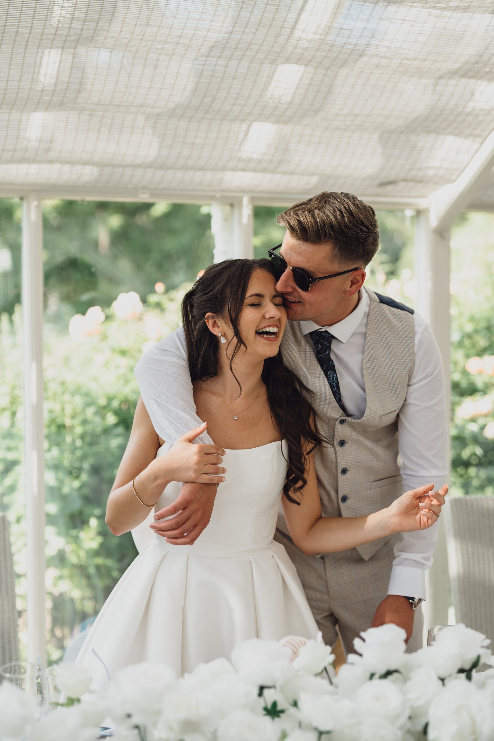 Megan & Joe’s Energetic, Fun-Filled Abbeywood Wedding