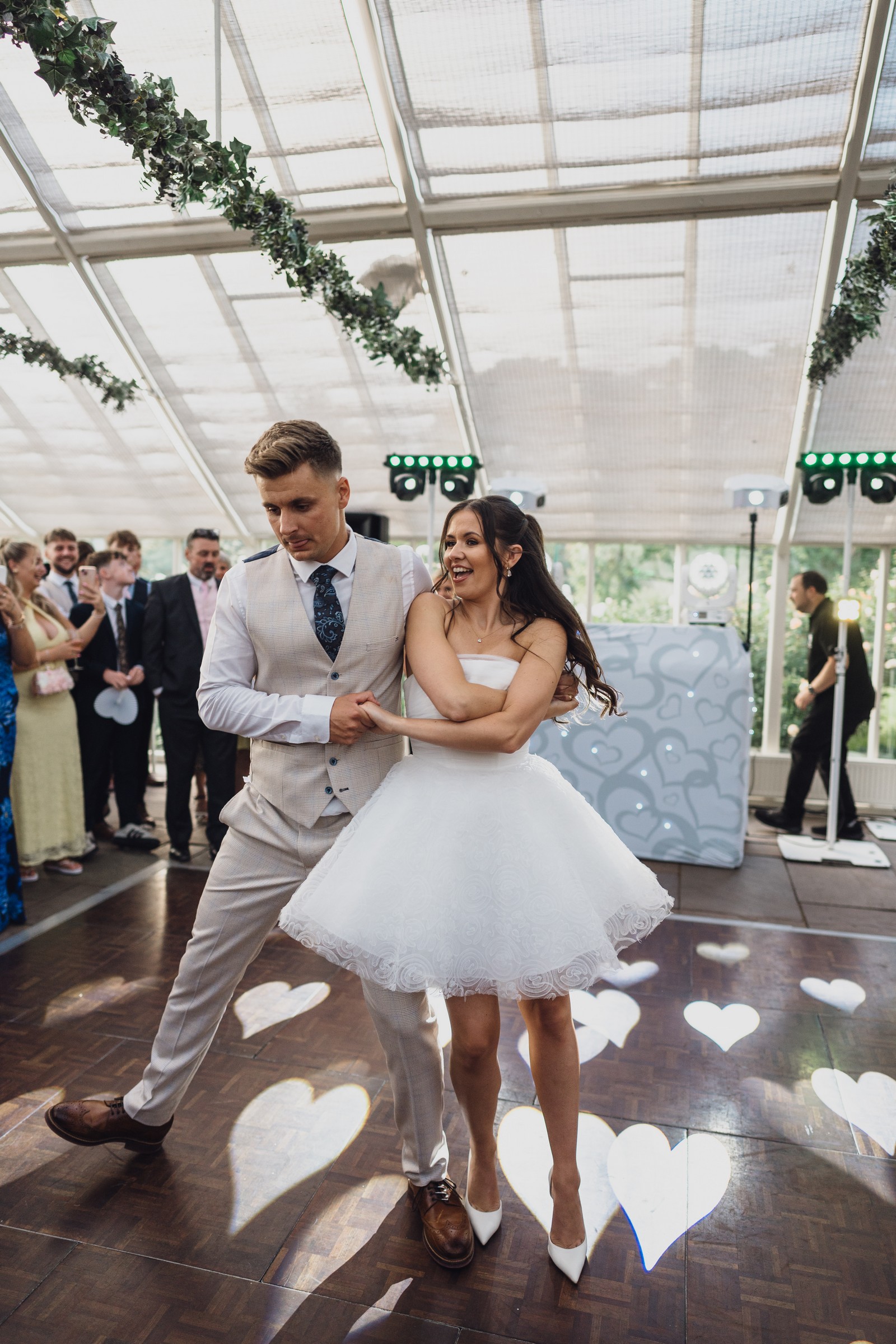 Megan & Joe’s Energetic, Fun-Filled Abbeywood Wedding