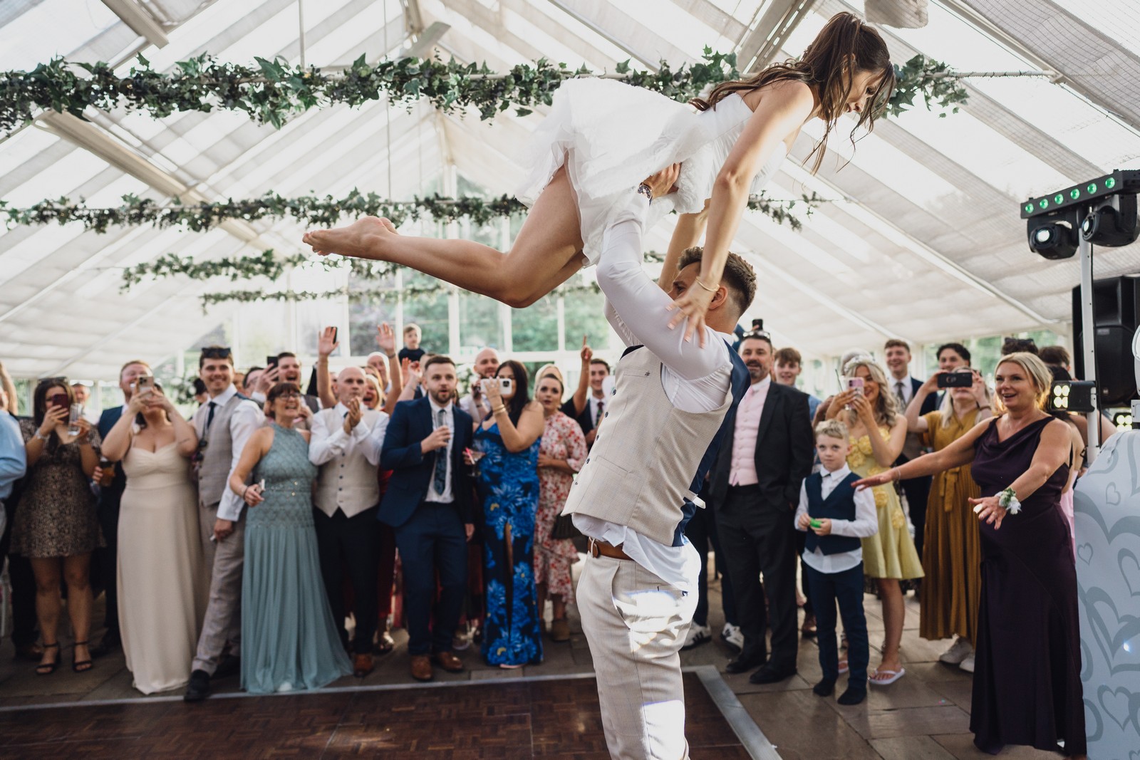Megan & Joe’s Energetic, Fun-Filled Abbeywood Wedding