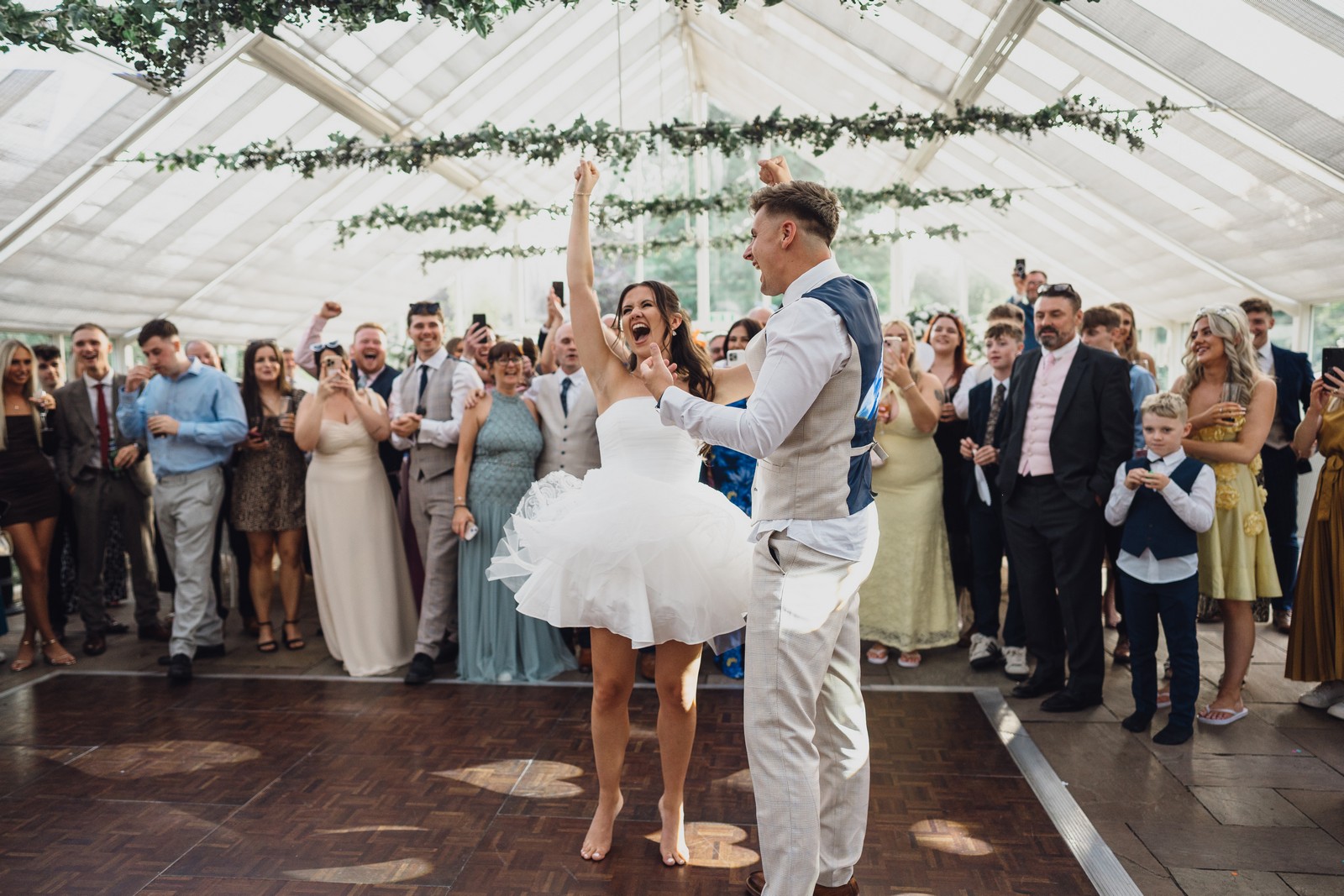 Megan & Joe’s Energetic, Fun-Filled Abbeywood Wedding