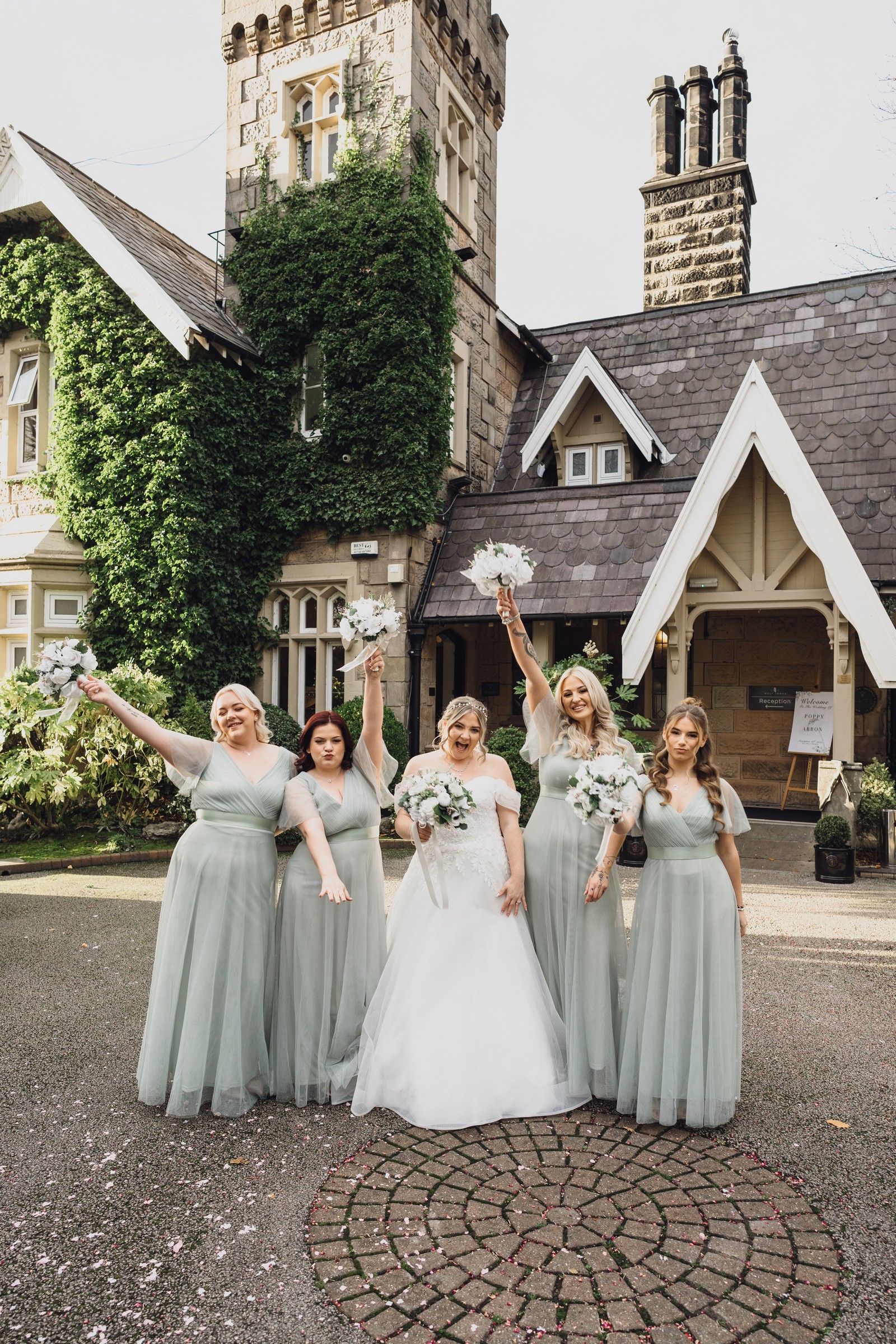 Poppy & Arron – West Tower Wedding