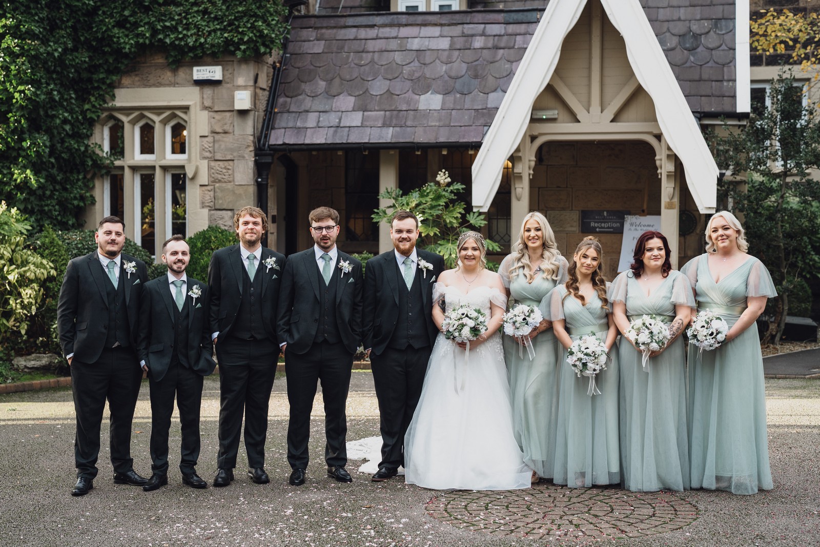 Poppy & Arron – West Tower Wedding