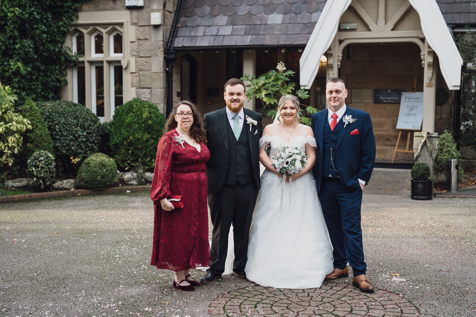 Poppy & Arron – West Tower Wedding
