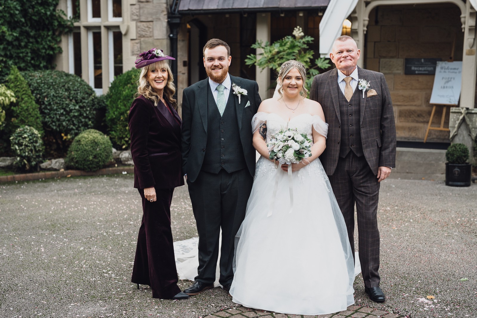 Poppy & Arron – West Tower Wedding