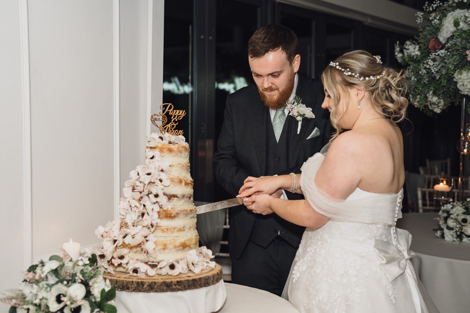 Poppy & Arron – West Tower Wedding