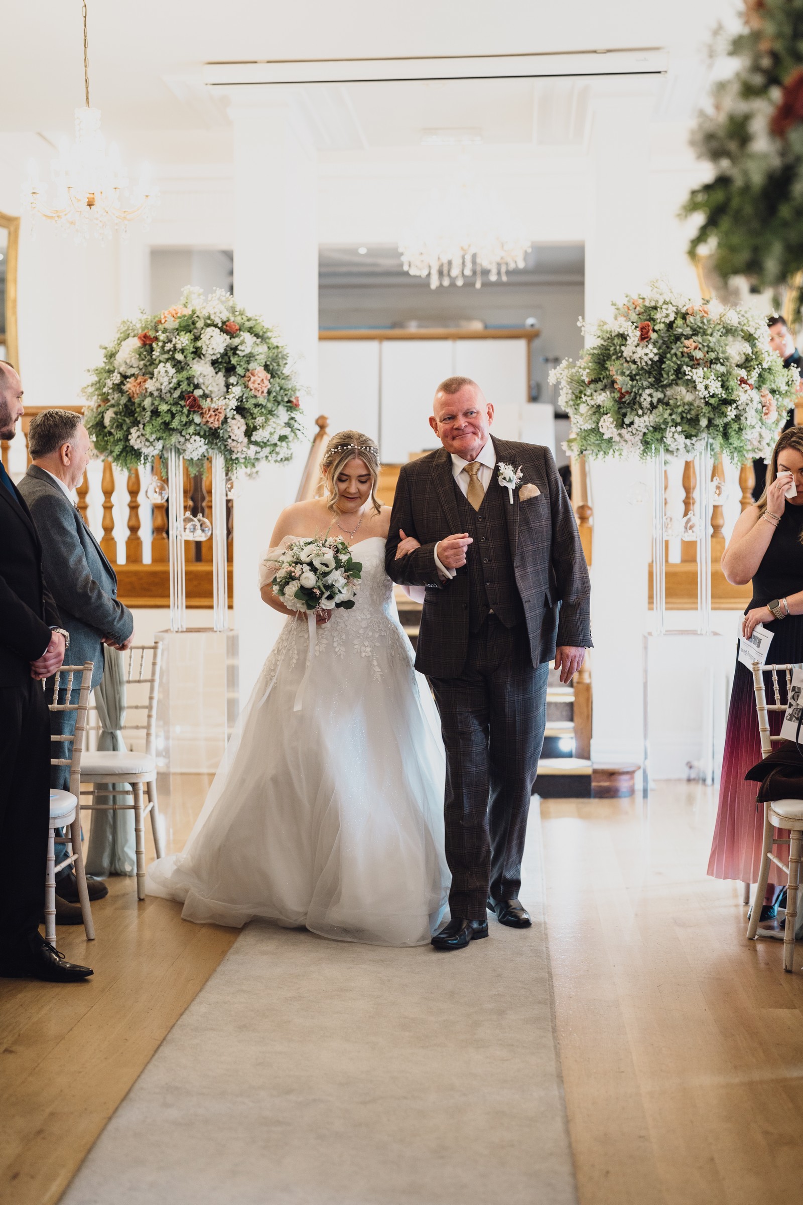 Poppy & Arron – West Tower Wedding