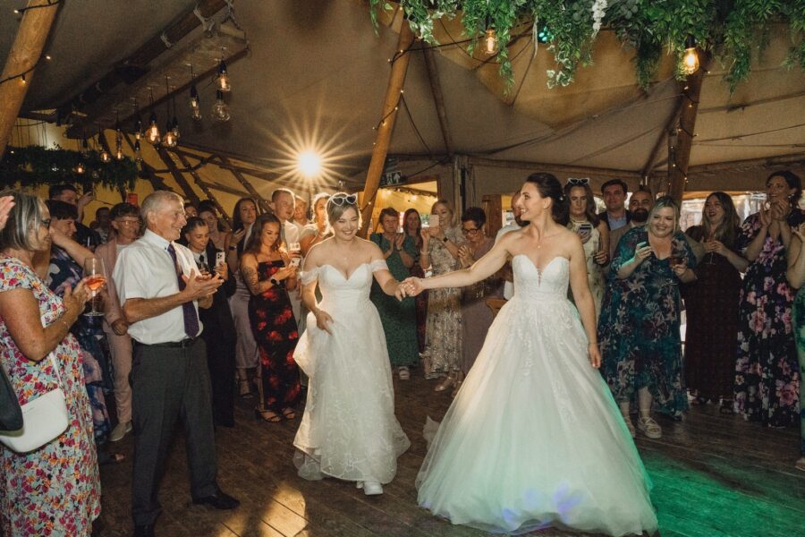 Emma & Samantha’s Sensational Summer Wedding at Rylands Farmhouse