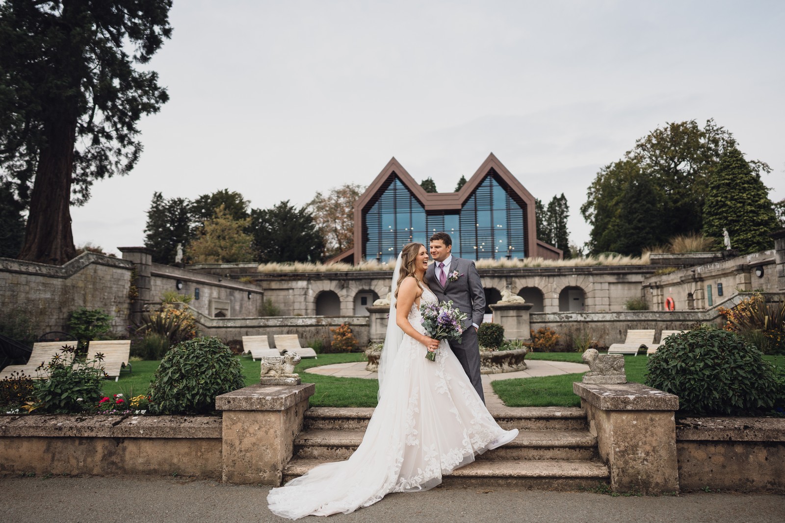 Emma & Steve’s Fun, Colourful, and Relaxed Wedding at Foxtail Barns