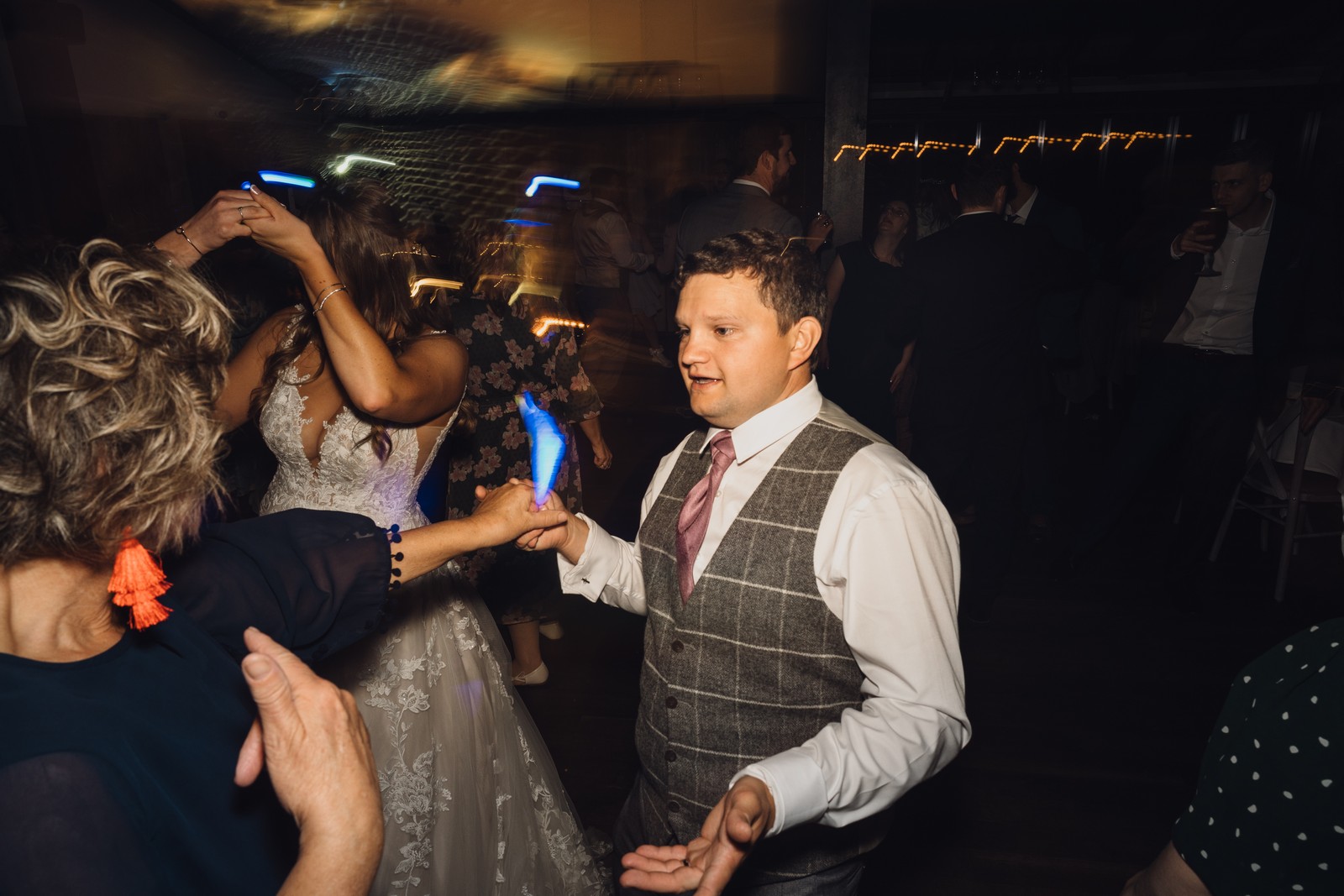 Emma & Steve’s Fun, Colourful, and Relaxed Wedding at Foxtail Barns