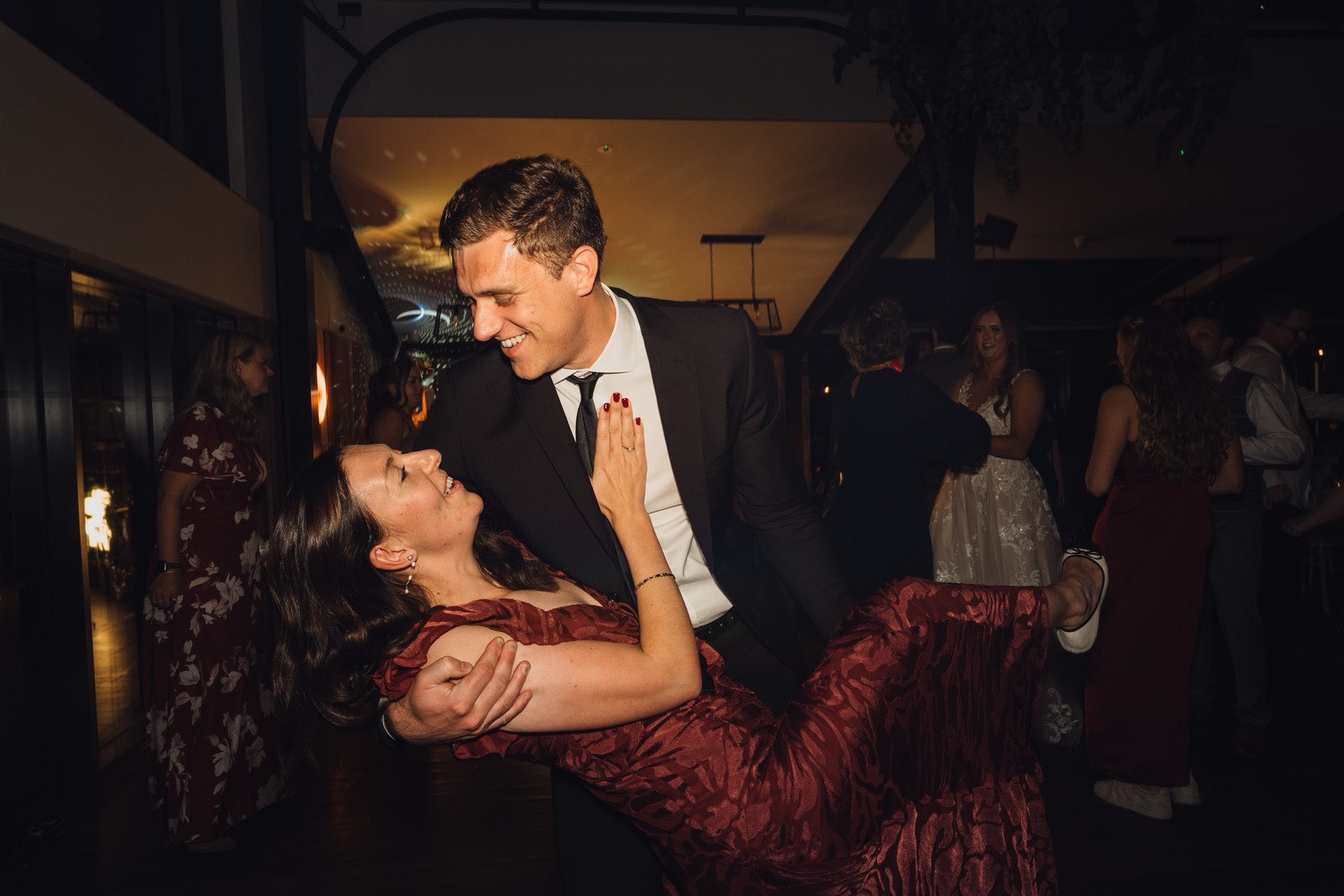 Emma & Steve’s Fun, Colourful, and Relaxed Wedding at Foxtail Barns