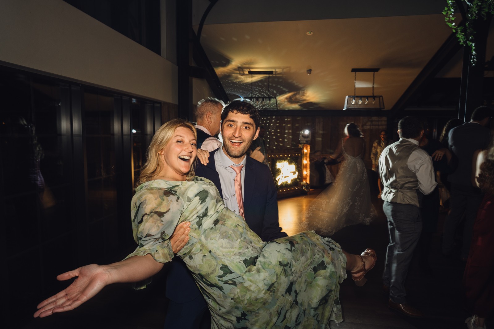 Emma & Steve’s Fun, Colourful, and Relaxed Wedding at Foxtail Barns