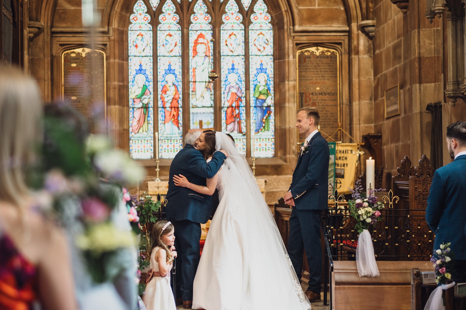 Katy & Mike's Abbeywood Wedding in Spring