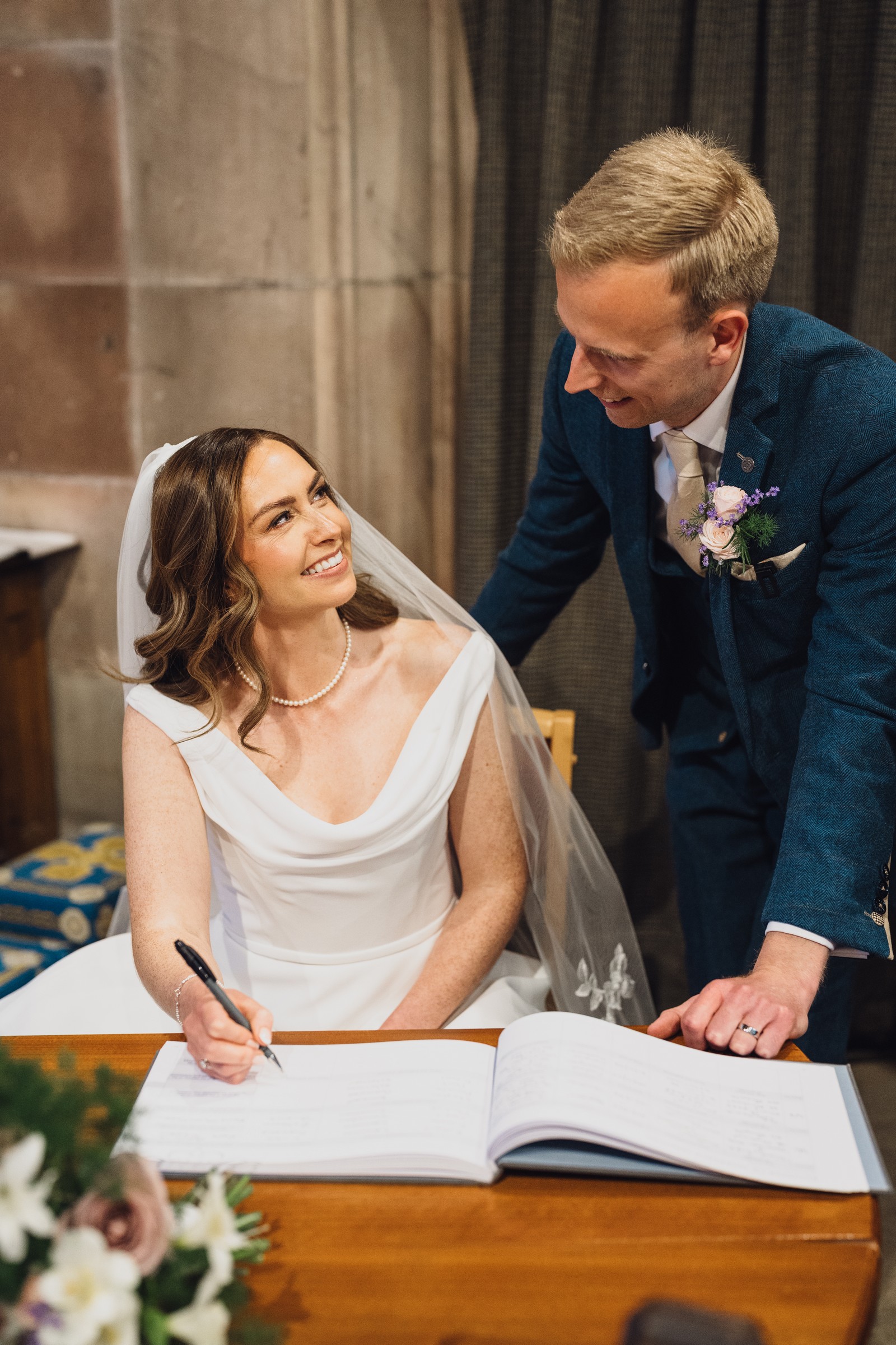 Katy & Mike's Abbeywood Wedding in Spring