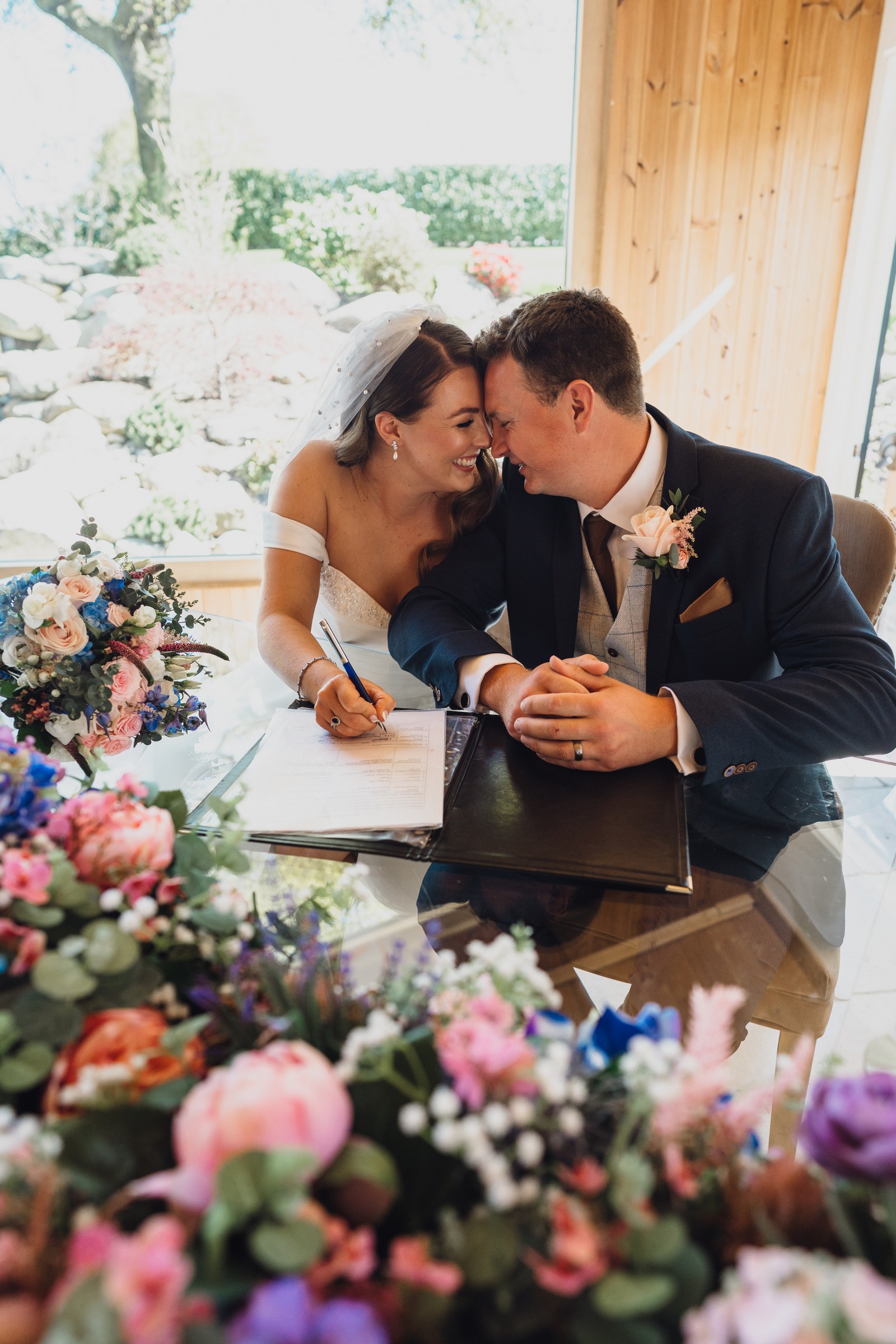 Lydia & Jonathan's Colshaw Hall Wedding