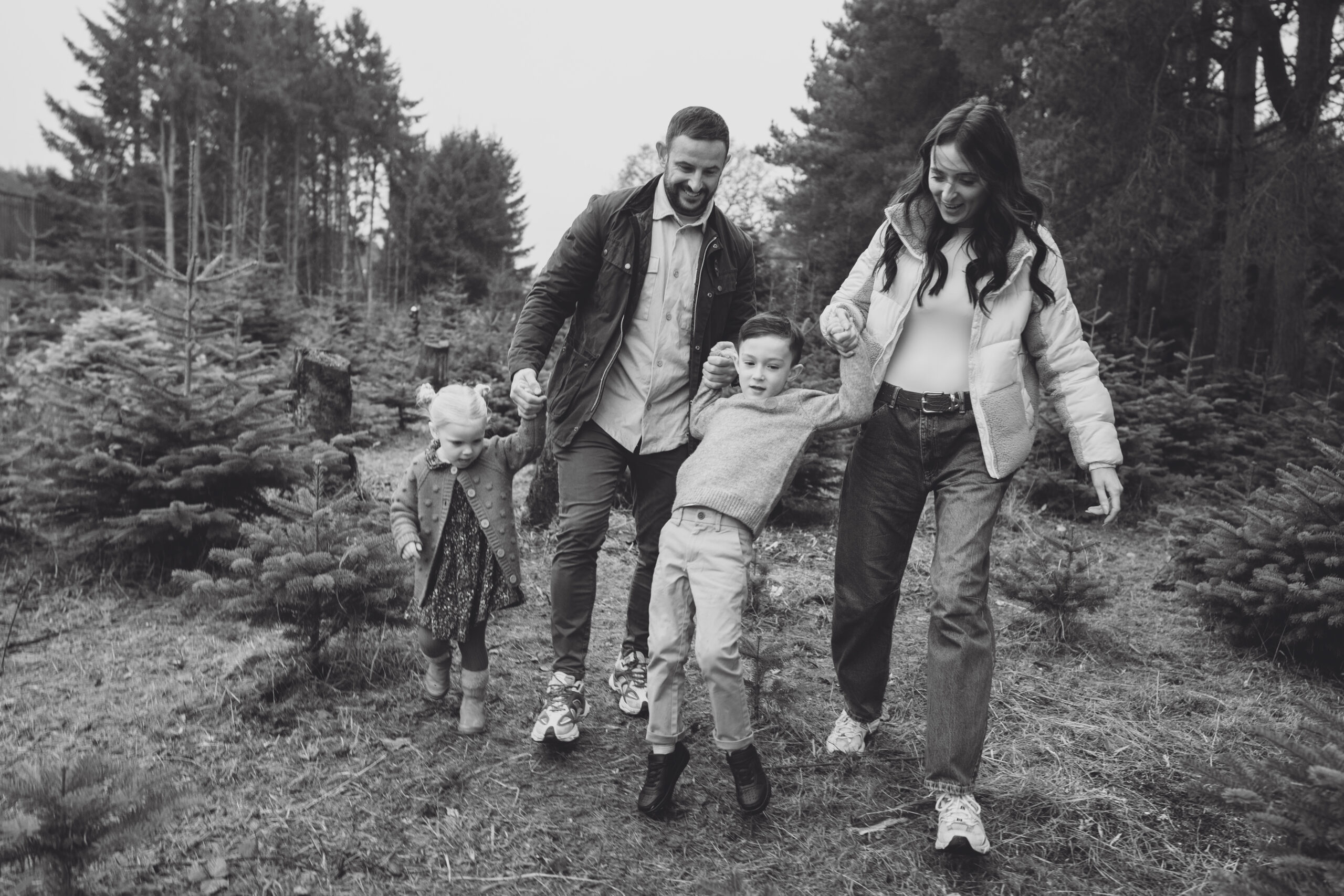 Christmas Tree Farm Mini shoots in Cheshire