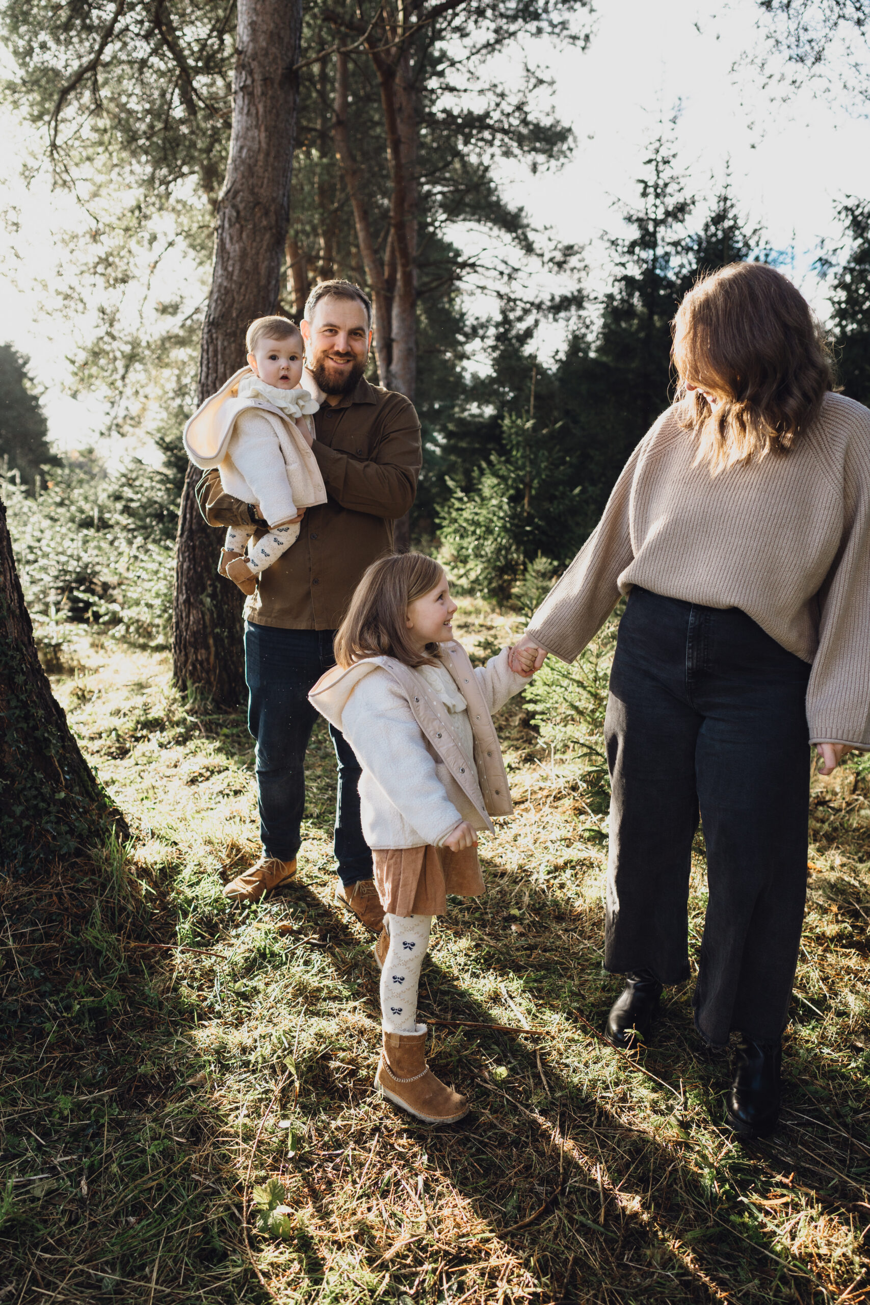 Christmas Tree Farm Mini shoots in Cheshire