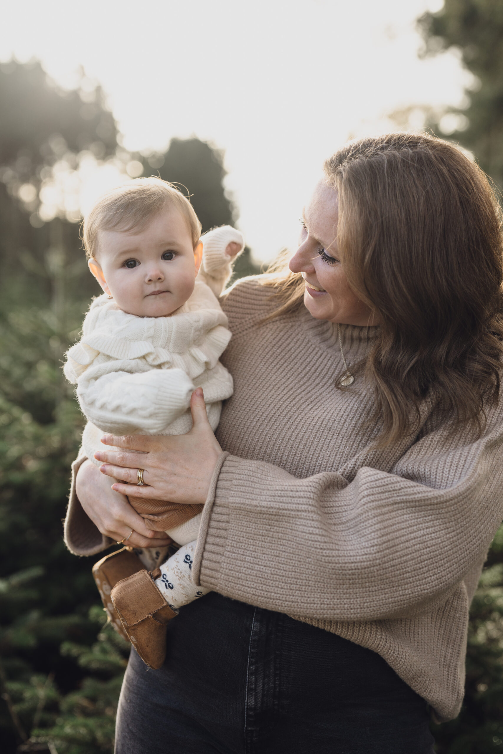 Christmas Tree Farm Mini shoots in Cheshire