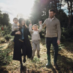 christmas tree farm family shoot