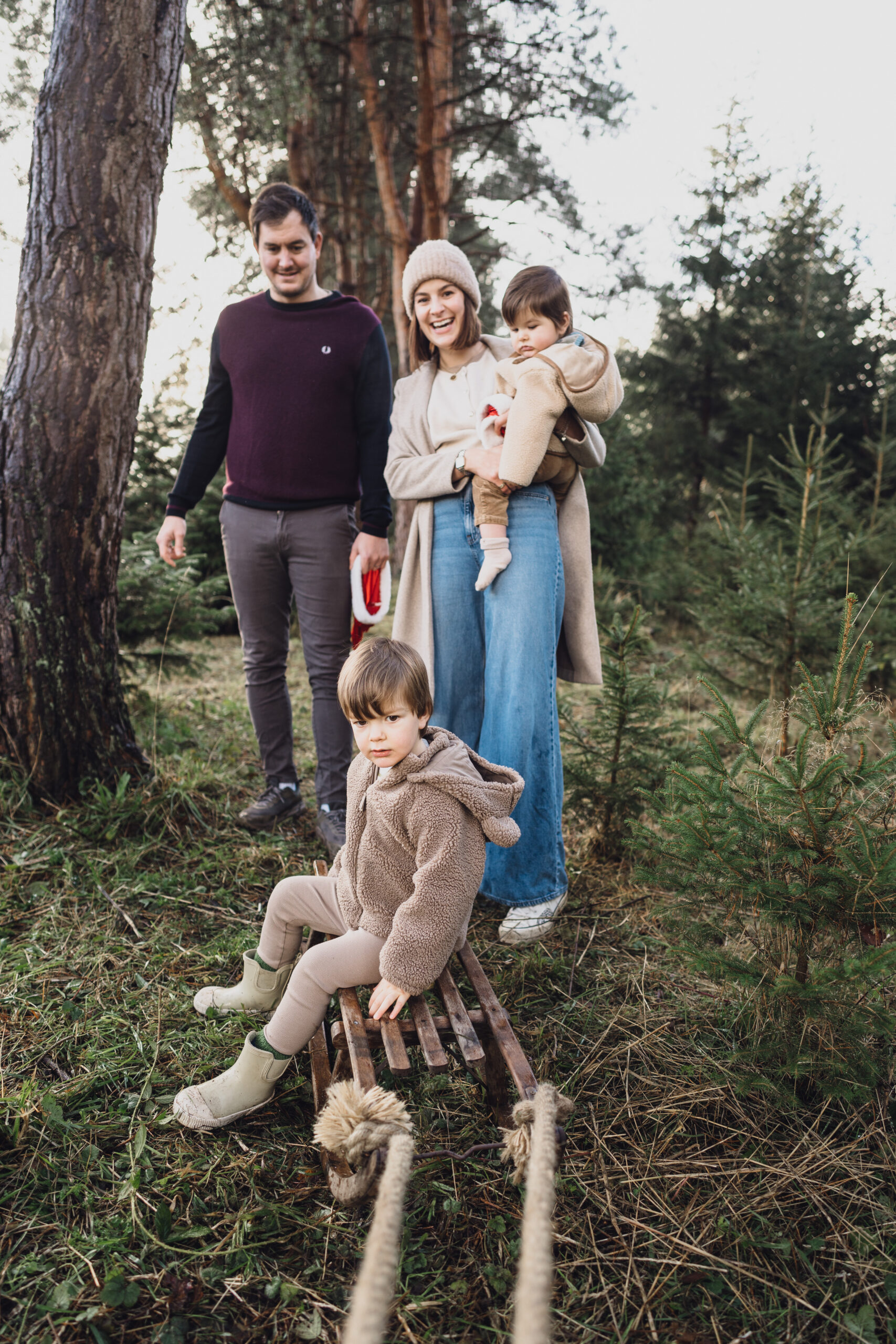 christmas tree farm mini shoot