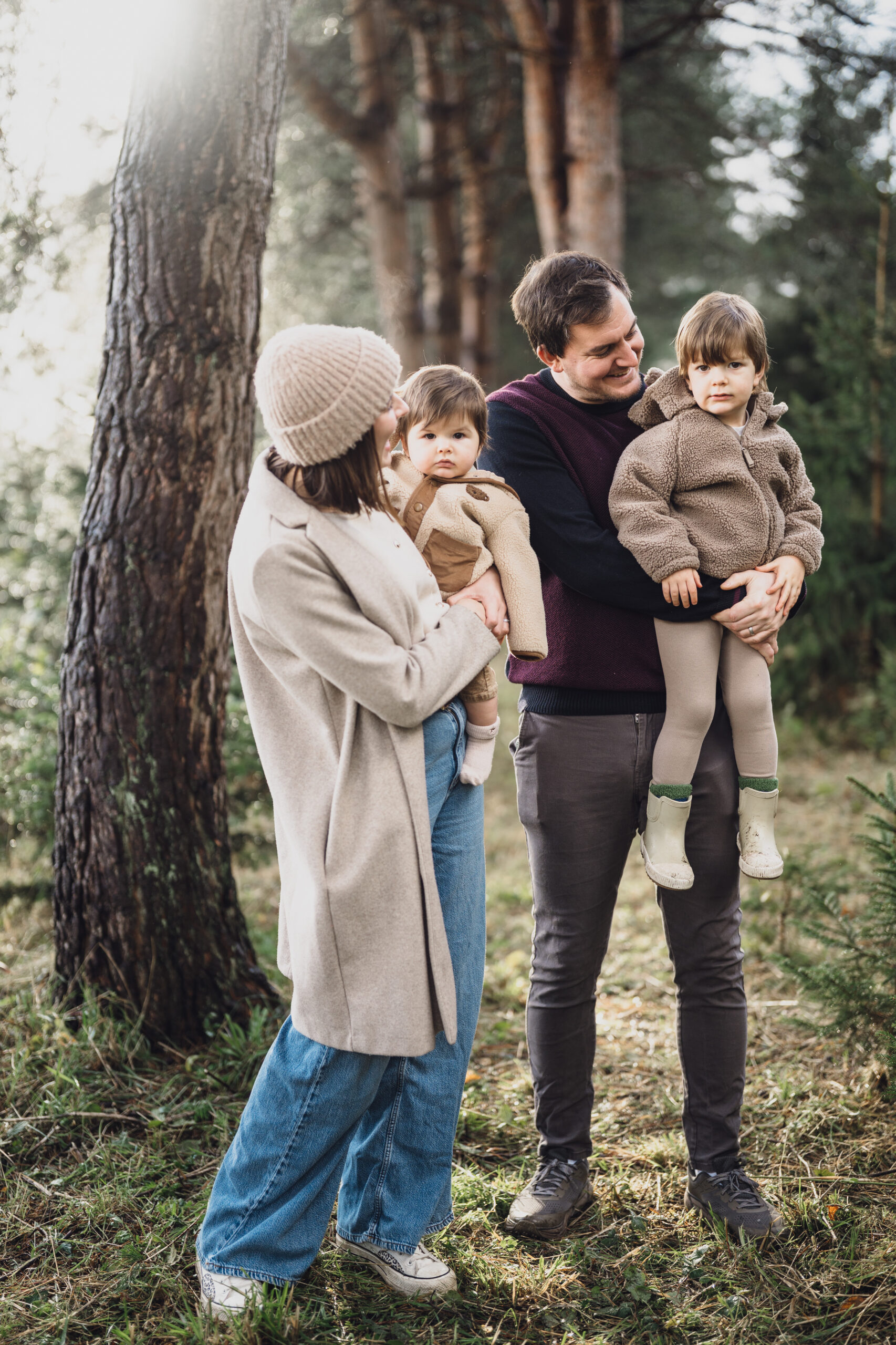 christmas tree farm mini shoot