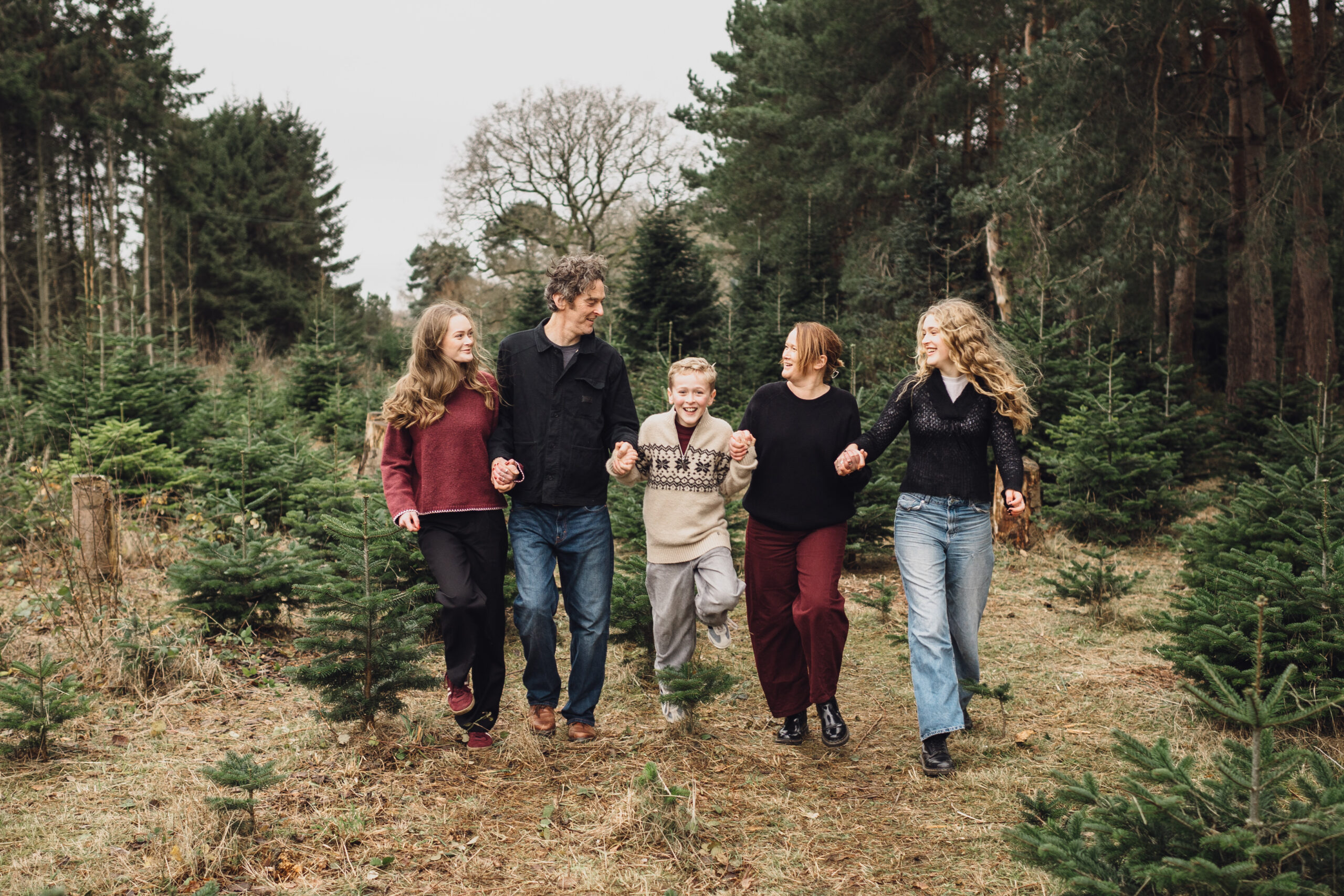 Christmas Tree Farm Mini shoots in Cheshire