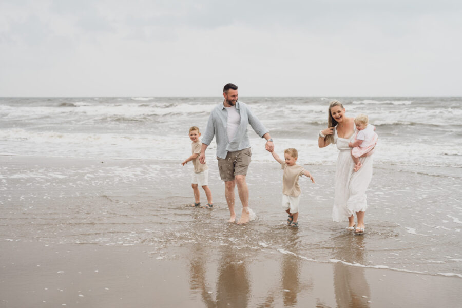 Formby Beach with the Hogan Family