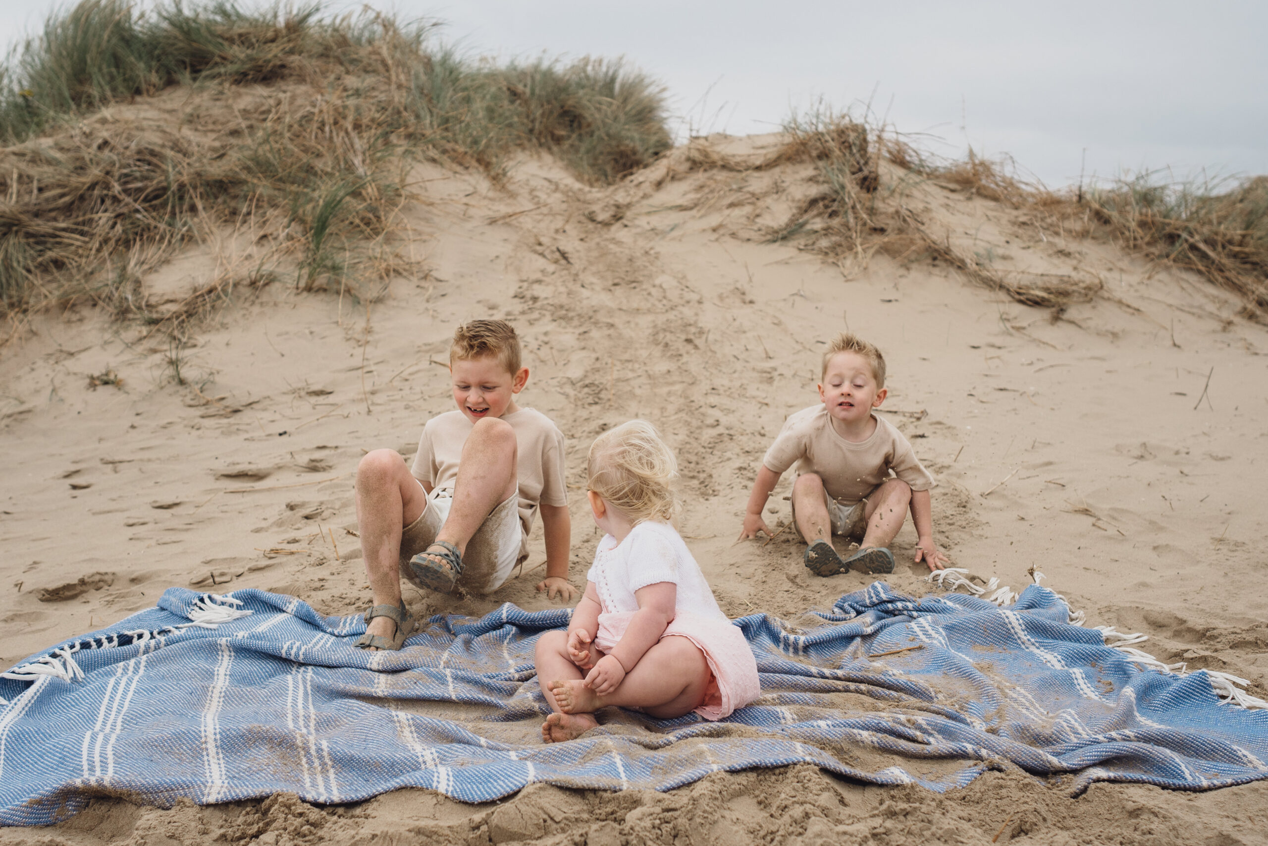 formby beach shoot with the hogans