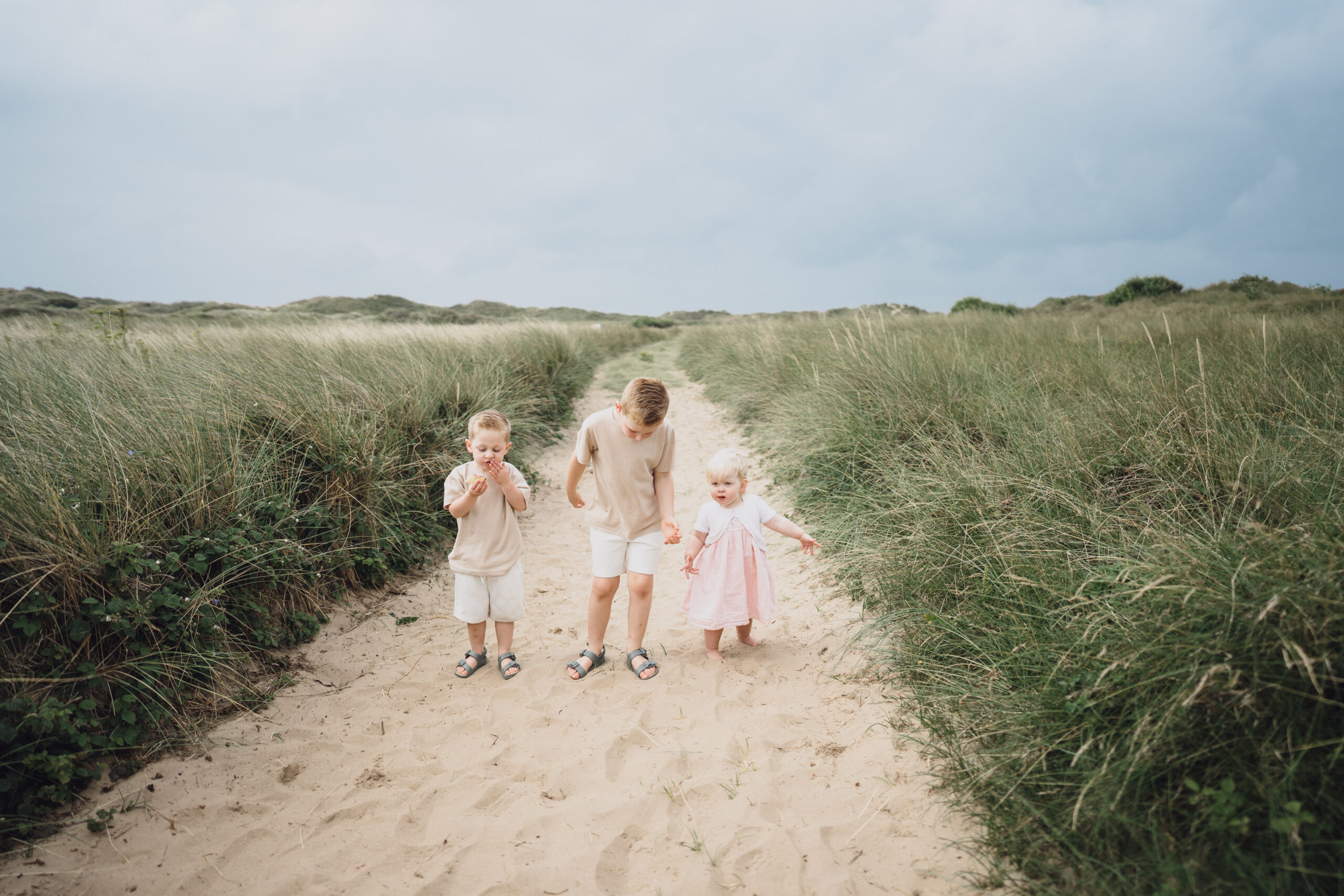 formby beach shoot with the hogans
